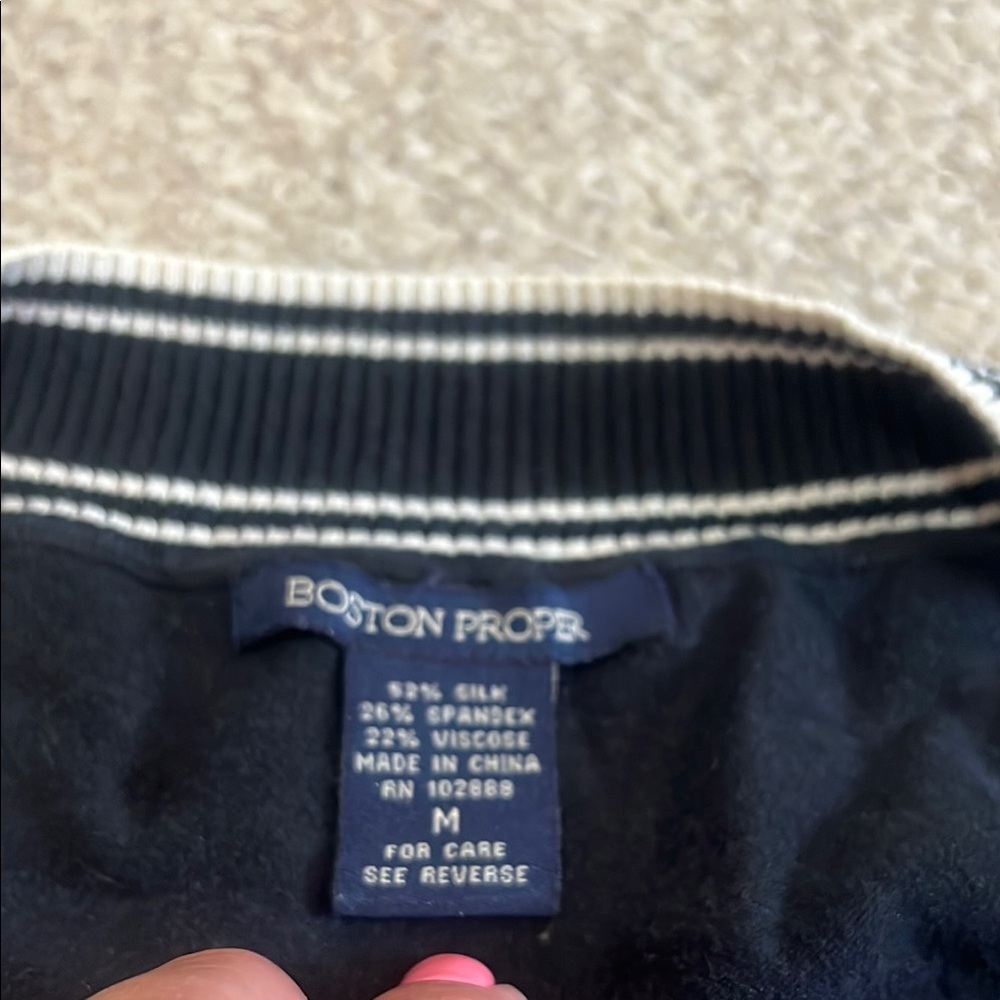 Boston Proper Cold Shoulder Top - Picture 7 of 7